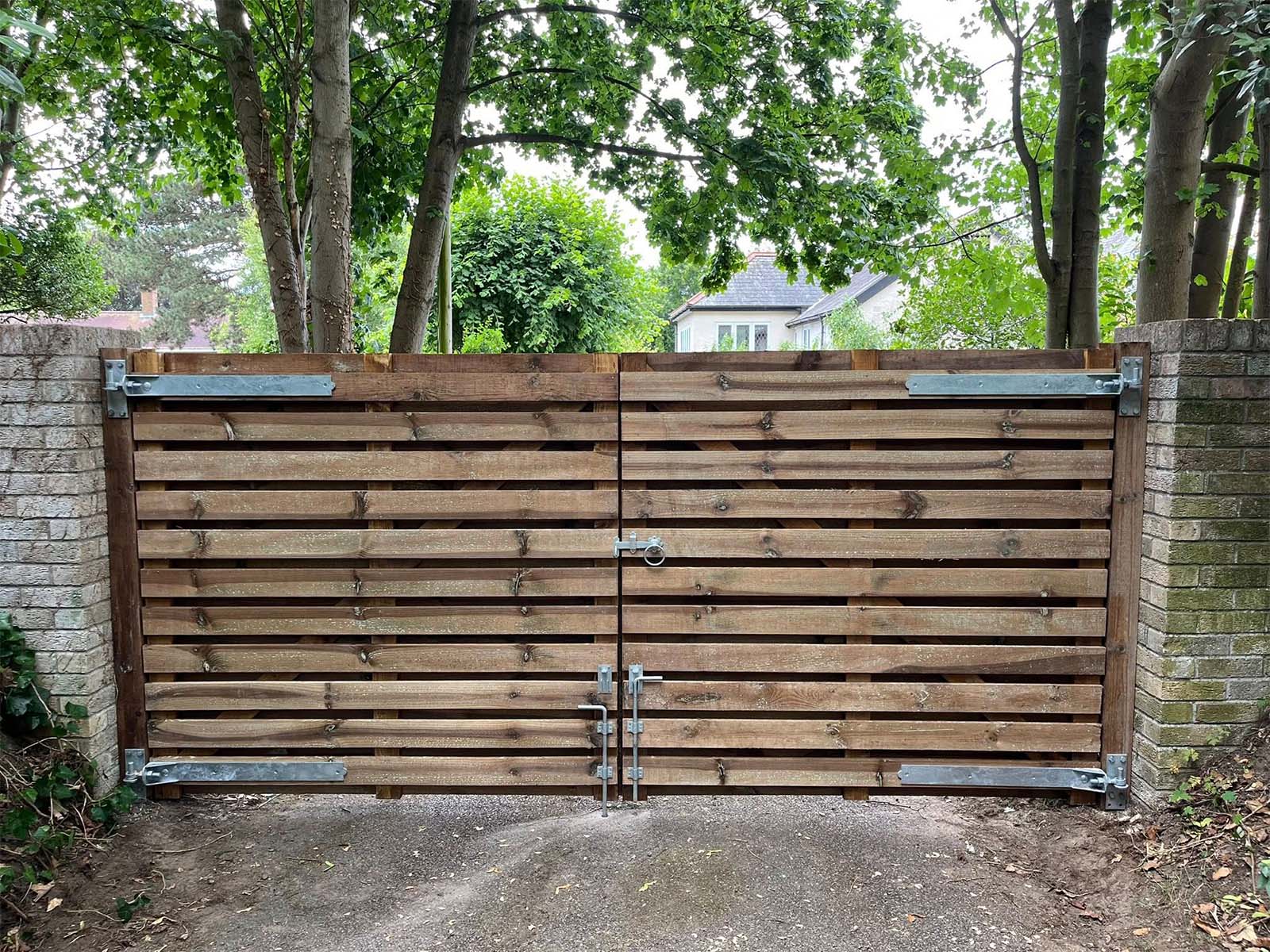 Custom heavy duty garden gate in Lowestoft